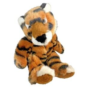 Russ Berrie Tickles Tiger 9" Plush Stuffed Animal